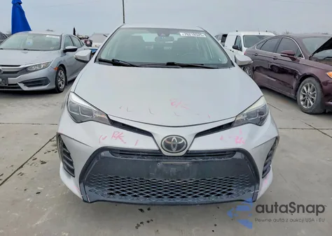 2017 Toyota Corolla L z USA, uszkodzony, nr VIN 2T1BURHE1HC809154